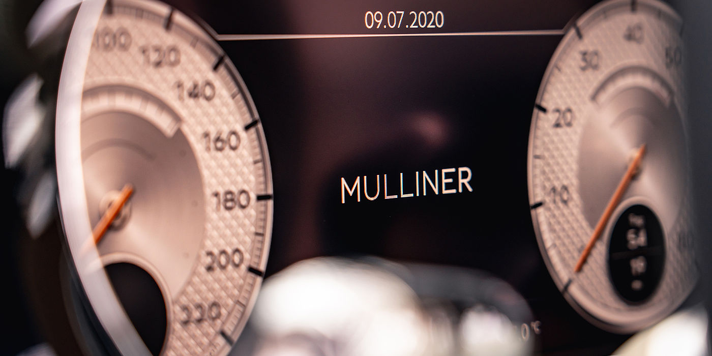 Bentley Brisbane Bentley Continental GT Mulliner coupe Mulliner dial detail
